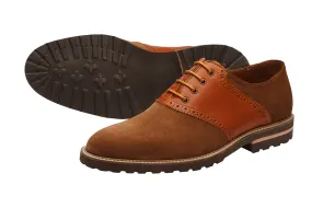 SADDLE OXFORD with brogue punch–SF SADDLE OXFORD with brogue punch–SF