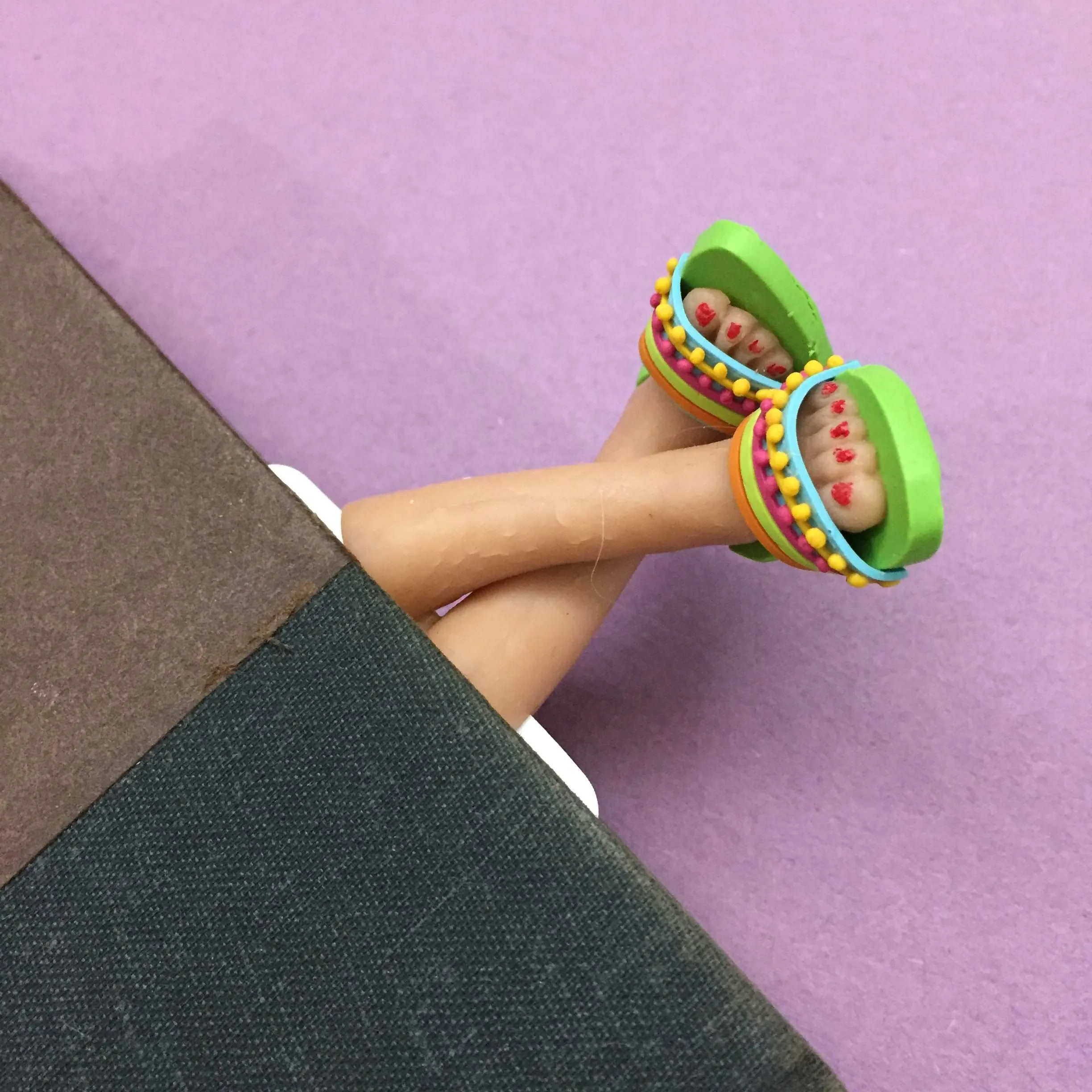 Seek The Sea More Sea Lovers Handmade Miniature Leggy Bookmark