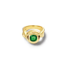 Severine Small Ring 18ct Yellow Gold - Tsavorite Garnet Severine Small Ring 18ct Yellow Gold - Tsavorite Garnet