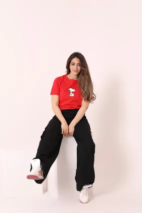 Snoopy Printed T-Shirt AS5/8 Snoopy Printed T-Shirt AS5/8