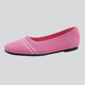 Spring Cozy Square Toe Soft Sole Flats