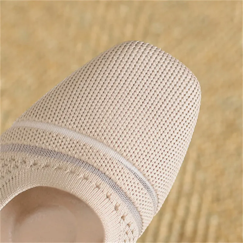 Spring Cozy Square Toe Soft Sole Flats