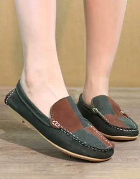 Spring Flat Handmade Leather Loafers Spring Flat Handmade Leather Loafers