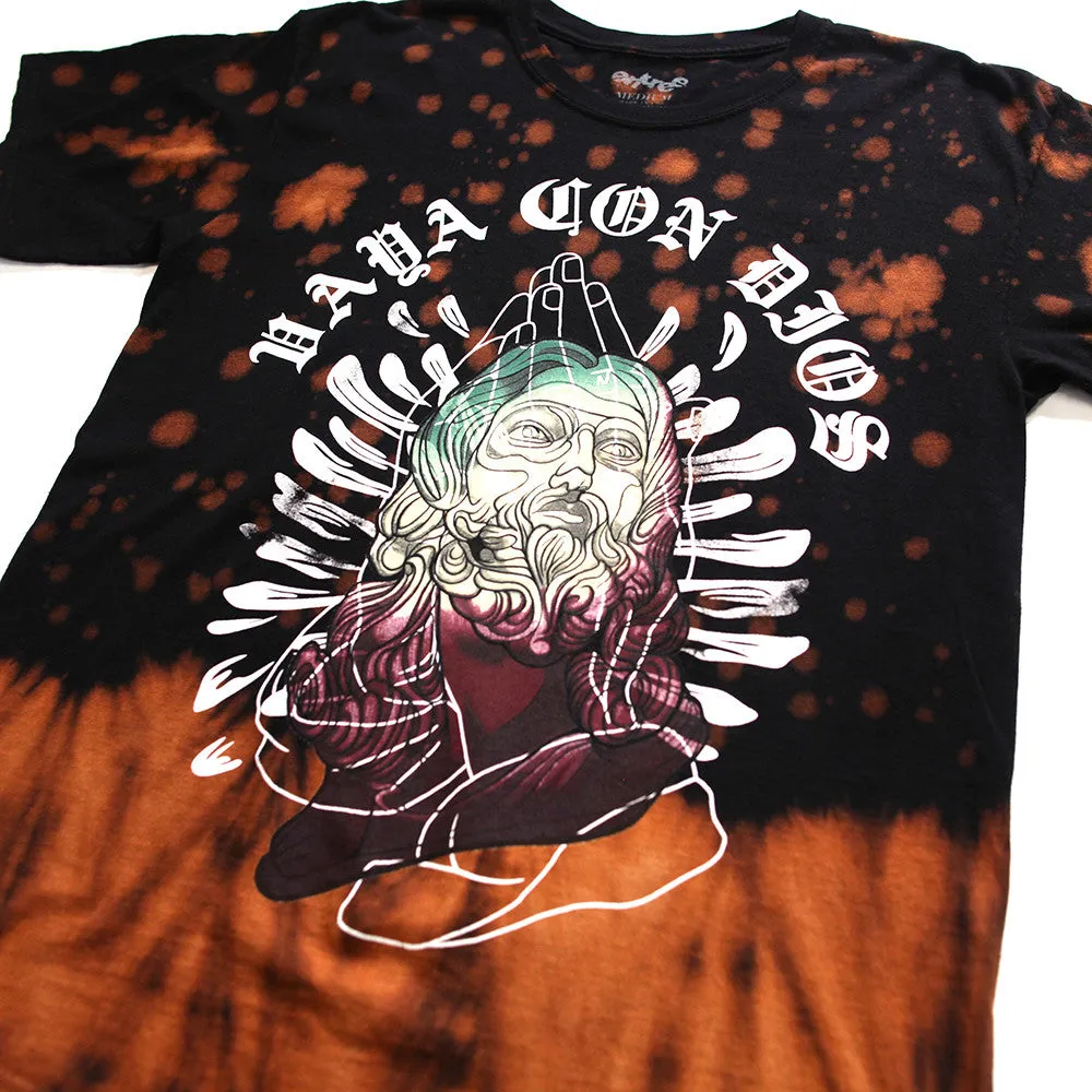 Vaya Con Dios Vintage Bleached Curved Hem Tee