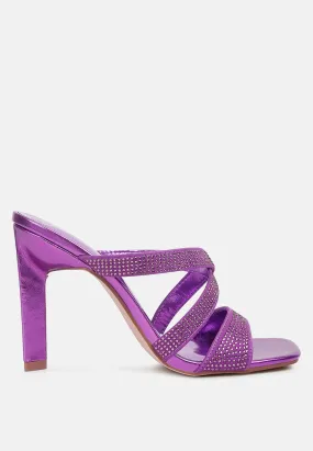 Wapit Rhinestone Embellished Straps Sandals By Ruw Wapit Rhinestone Embellished Straps Sandals By Ruw