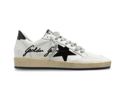 WHITE LEATHER CROCODILE-EFFECT SNEAKERS