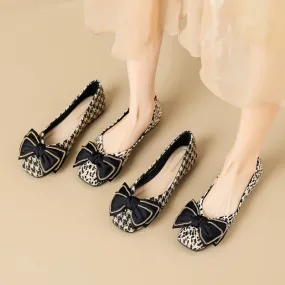 Women Fashion Bowknot Soft Leather Flats Women Fashion Bowknot Soft Leather Flats