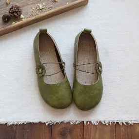 Women Handmade Casual Comfort Flats Women Handmade Casual Comfort Flats