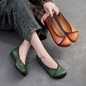 Women Minimalist Soft Leather Casual Flats Women Minimalist Soft Leather Casual Flats