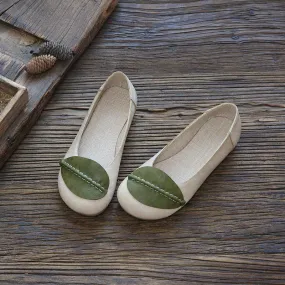 Women Retro Casual Soft Handmade Flats Women Retro Casual Soft Handmade Flats
