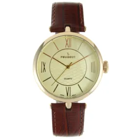 Women's 38mm Watch T-Bar Dress Brown Leather Strap Women's 38mm Watch T-Bar Dress Brown Leather Strap